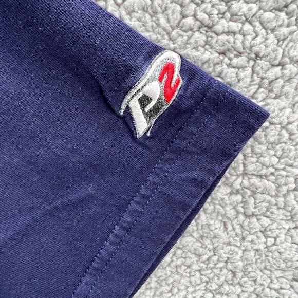 Auburn Tigers Embroidered NCAA Official Cotton Tee Shirt Blue Orange Size M - Picture 4 of 8